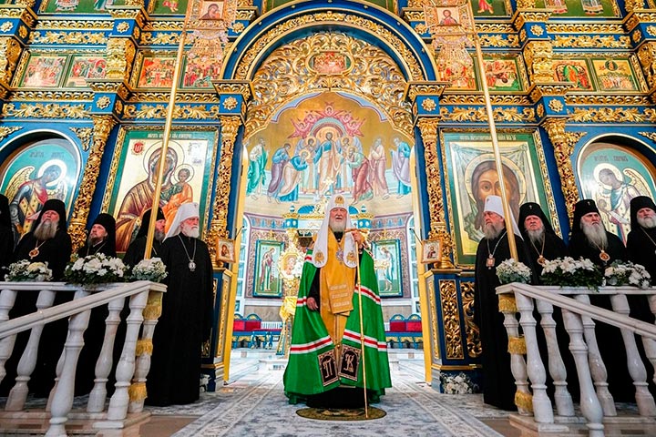 Патриаршая проповедь после молебна в Успенском кафедральном соборе Астаны