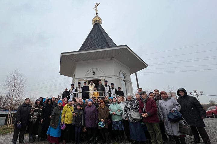 Епископ Клавдиан совершил освящение колоколов для Богоявленского храма Алма-Аты и водосвятной часовни