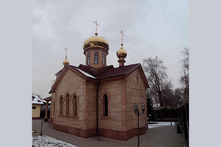 Храм в честь Пресвятой Троицы, село Жалпаксай