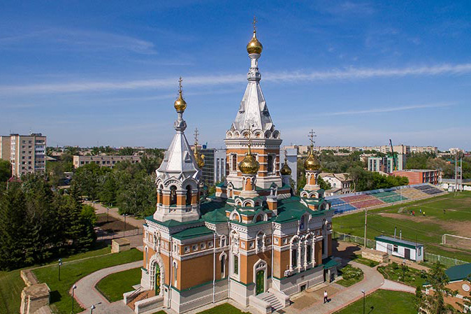 В ходе архипастырского визита в Уральскую епархию Глава Казахстанского Митрополичьего округа посетил храмы города Уральска