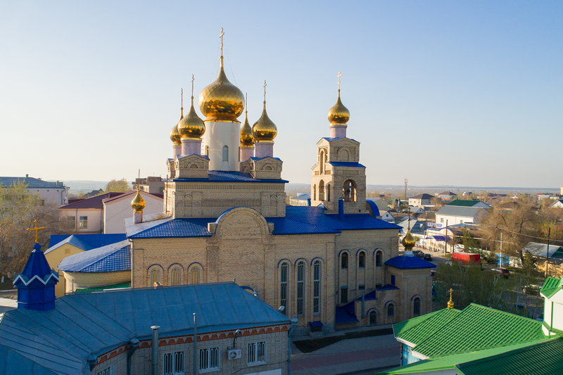 Завершился визит Главы Казахстанского Митрополичьего округа в Костанайскую епархию