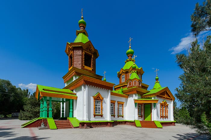 Престольный праздник храма во имя пророка Божия Илии в городе Жаркенте