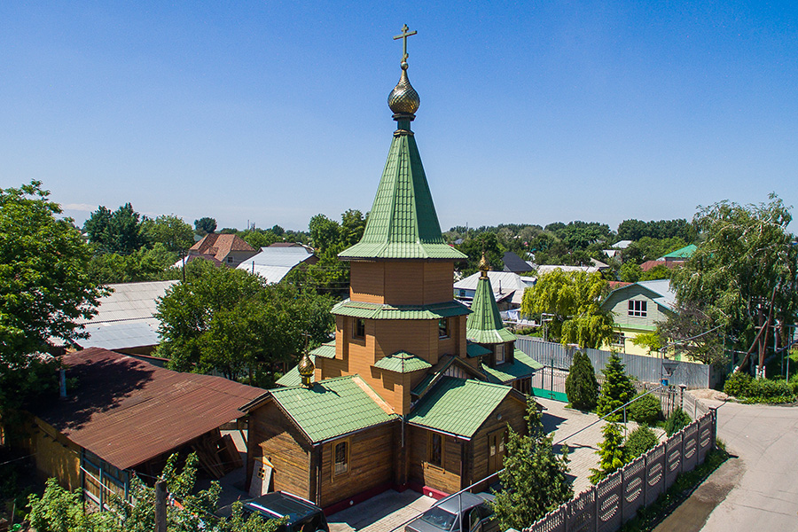 Храм во имя святых Космы и Дамиана, город Алма-Ата