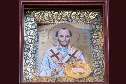 День памяти святителя Иоанна Златоуста. Митрополит Александр совершил Литургию в Никольском соборе Алма-Аты