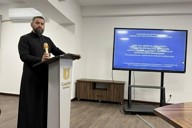 Руководитель отдела по связям с общественностью Митрополичьего округа протоиерей Александр Суворов принял участие в VI Евразийском творческом форуме