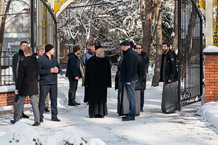 Глава Православной Церкви Казахстана и президент общественного фонда «Апостол» Г.Г. Сосновский обсудили перспективы развития духовно-просветительской деятельности Митрополичьего округа