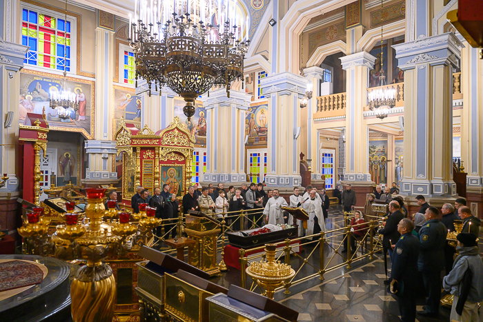 В Вознесенском кафедральном соборе Алма-Аты состоялось отпевание А.И. Москалева – многолетнего активного прихожанина и воспитателя воскресной школы