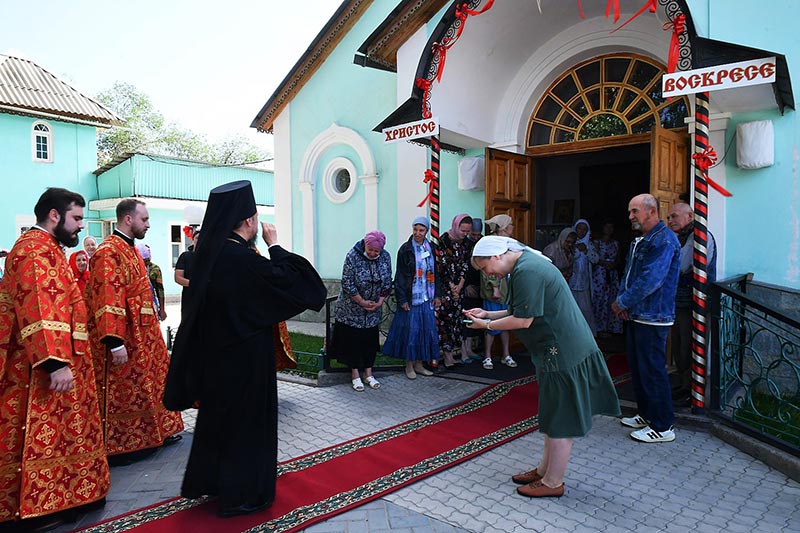 Служение епископа Каскеленского Геннадия в неделю «о слепом» и праздник обретения главы Иоанна Предтечи