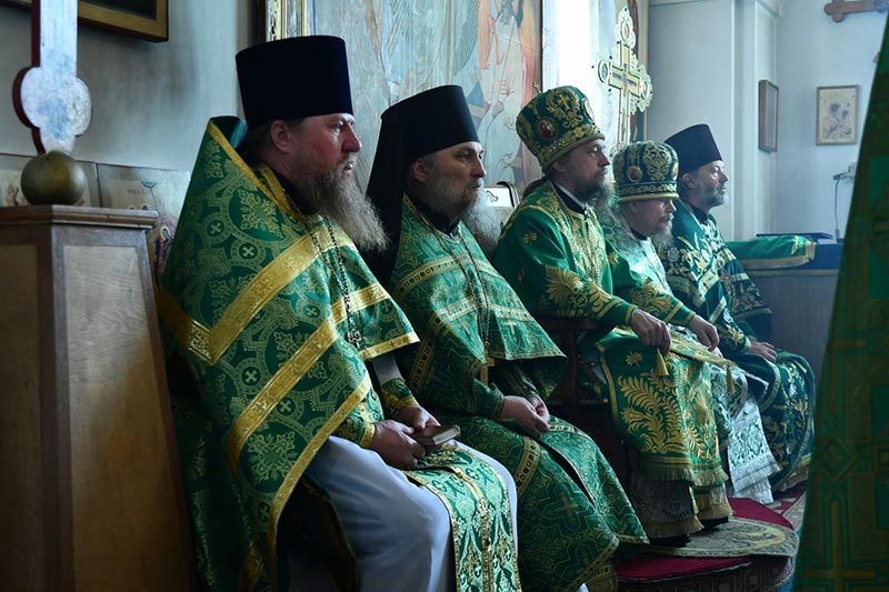 Служение епископа Каскеленского Геннадия в день памяти блаженной Ксении Петербургской и праздник новомучеников и исповедников Церкви Русской