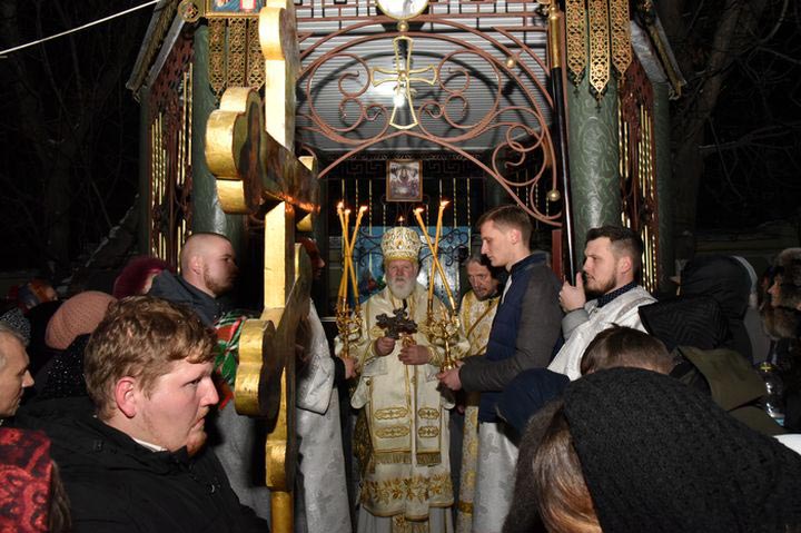 В праздник Богоявления архиепископ Елевферий совершил Литургию и чин великого освящения воды в Никольском кафедральном соборе Чимкента