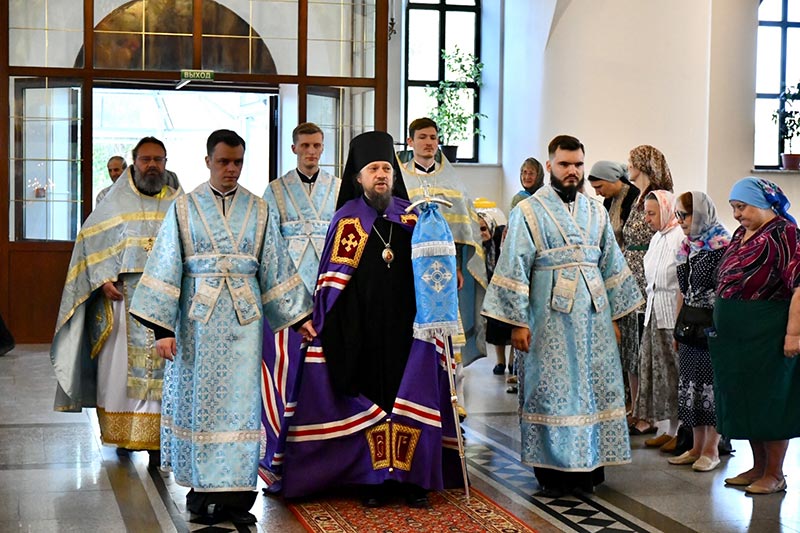 Празднование в честь Боголюбской иконы Божией Матери