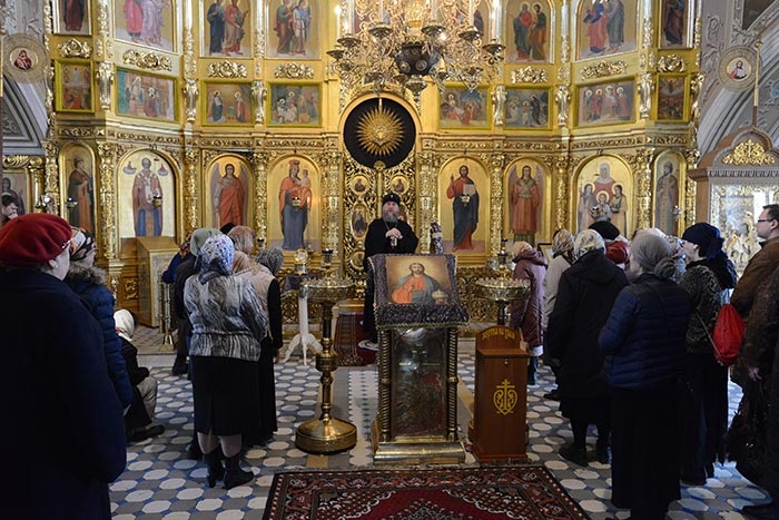 Празднование в честь иконы Божией Матери «Споручница грешных» в храме Представительства Казахстанского Митрополичьего округа в Москве