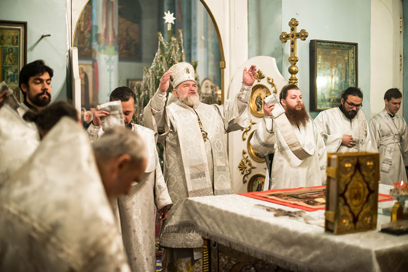 Празднование Рождества Христова в Костанайской епархии