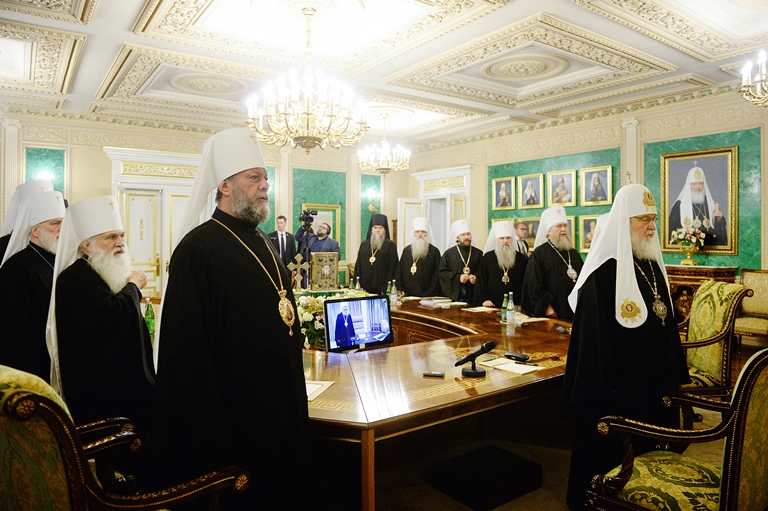 Заявление Священного Синода Русской Православной Церкви в связи с незаконным вторжением Константинопольского Патриархата на каноническую территорию Русской Православной Церкви